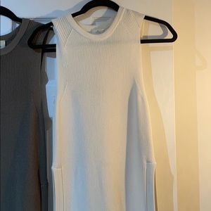 Aritzia Wilfred long summer knit tank